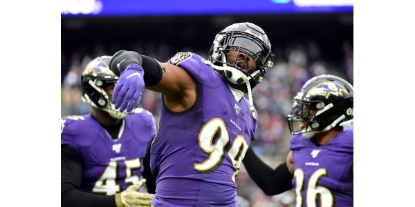 Baltimore Ravens slog igenom Los Angles ramar för sju raka segrar